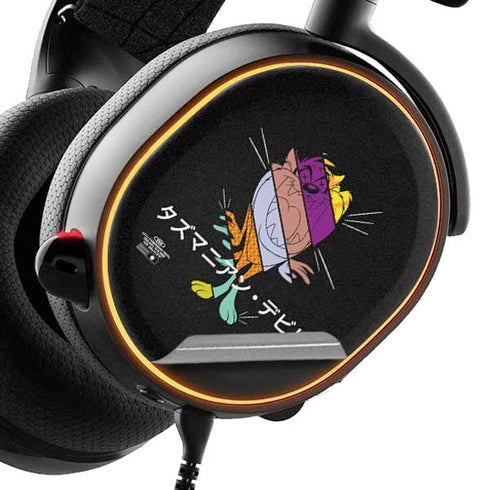 Looney Tunes Tasmanian Devil Sliced Juxtapose SteelSeries Arctis 3 Skin