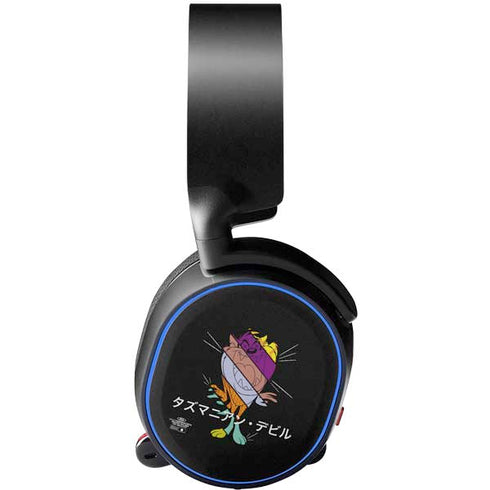 Looney Tunes Tasmanian Devil Sliced Juxtapose SteelSeries Arctis 5 Skin