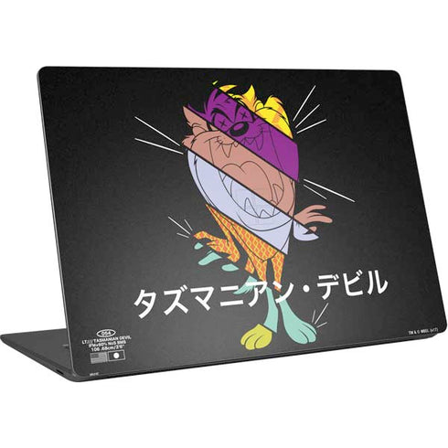 Looney Tunes Tasmanian Devil Sliced Juxtapose Surface Laptop 4 15in Skin