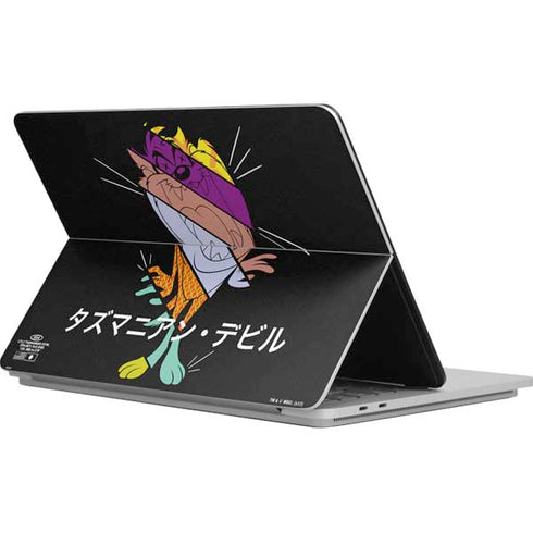 Looney Tunes Tasmanian Devil Sliced Juxtapose Surface Laptop Studio Skin