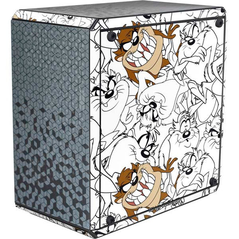 Looney Tunes Tasmanian Devil Super Sized Pattern Cooler Master MasterBox Q300L Mini Tower Skin