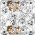 Looney Tunes Tasmanian Devil Super Sized Pattern Cooler Master MasterBox Q300L Mini Tower Skin