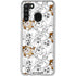 Looney Tunes Tasmanian Devil Super Sized Pattern Galaxy A21 Clear Case