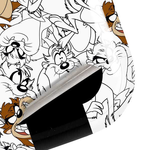 Looney Tunes Tasmanian Devil Super Sized Pattern Galaxy Buds Pro Skin