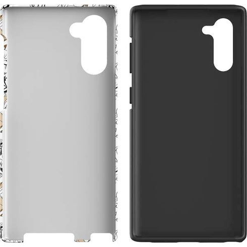 Looney Tunes Tasmanian Devil Super Sized Pattern Galaxy Note 10 Pro Case