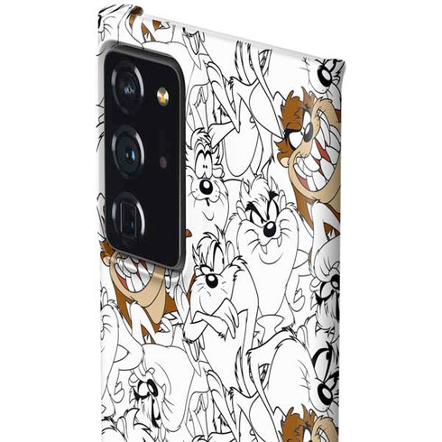 Looney Tunes Tasmanian Devil Super Sized Pattern Galaxy Note20 Ultra 5G Lite Case