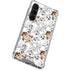 Looney Tunes Tasmanian Devil Super Sized Pattern Galaxy S23 Clear Case