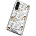 Looney Tunes Tasmanian Devil Super Sized Pattern Galaxy S23 Plus Clear Case