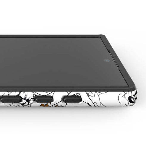 Looney Tunes Tasmanian Devil Super Sized Pattern Galaxy S24 Ultra Impact Case