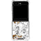 Looney Tunes Tasmanian Devil Super Sized Pattern Galaxy Z Flip5 5G Clear Case