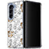 Looney Tunes Tasmanian Devil Super Sized Pattern Galaxy Z Fold5 5G Clear Case
