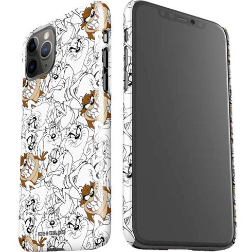 Looney Tunes Tasmanian Devil Super Sized Pattern iPhone 11 Pro Lite Case