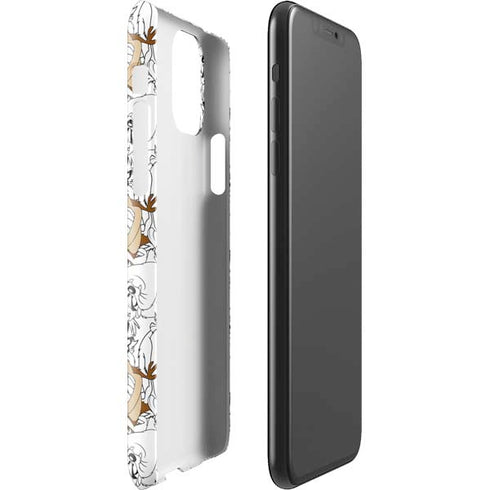 Looney Tunes Tasmanian Devil Super Sized Pattern iPhone 11 Pro Max Lite Case