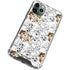 Looney Tunes Tasmanian Devil Super Sized Pattern iPhone 12 Pro Max Clear Case