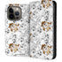Looney Tunes Tasmanian Devil Super Sized Pattern iPhone 13 Pro Folio Case