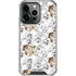 Looney Tunes Tasmanian Devil Super Sized Pattern iPhone 15 Pro Clear Case