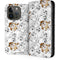 Looney Tunes Tasmanian Devil Super Sized Pattern iPhone 15 Pro Folio Case