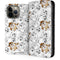 Looney Tunes Tasmanian Devil Super Sized Pattern iPhone 15 Pro Max Folio Case