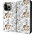 Looney Tunes Tasmanian Devil Super Sized Pattern iPhone 15 Pro Max Folio Case