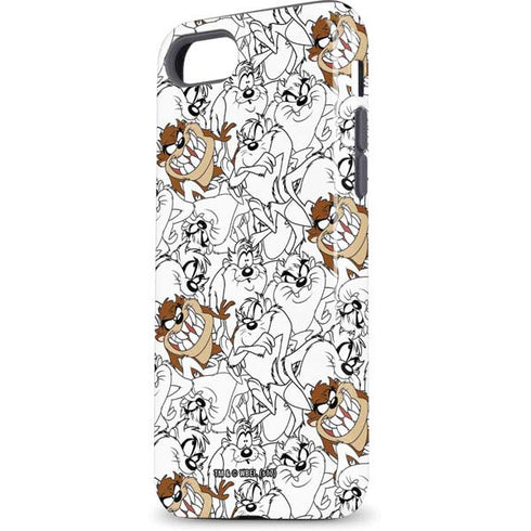 Looney Tunes Tasmanian Devil Super Sized Pattern iPhone 7 Pro Case