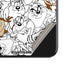 Looney Tunes Tasmanian Devil Super Sized Pattern iPhone SE (2nd & 3rd Gen) Skin