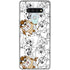 Looney Tunes Tasmanian Devil Super Sized Pattern LG Stylo 6 Clear Case