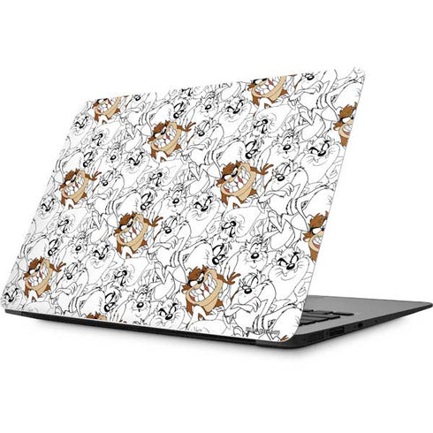 Looney Tunes Tasmanian Devil Super Sized Pattern Apple MacBook Skin