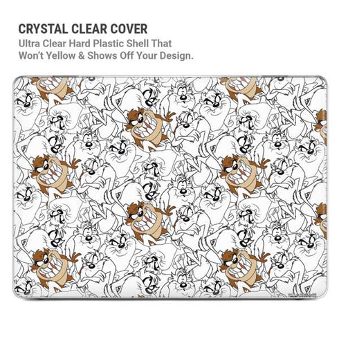 Looney Tunes Tasmanian Devil Super Sized Pattern MacBook Air 13in M1 (2021) Case plus Skin