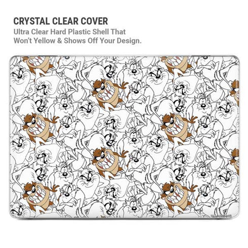 Looney Tunes Tasmanian Devil Super Sized Pattern MacBook Air 15in (2023-2025) Case plus Skin
