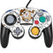 Looney Tunes Tasmanian Devil Super Sized Pattern Nintendo GameCube Controller Skin