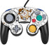 Looney Tunes Tasmanian Devil Super Sized Pattern Nintendo GameCube Controller Skin