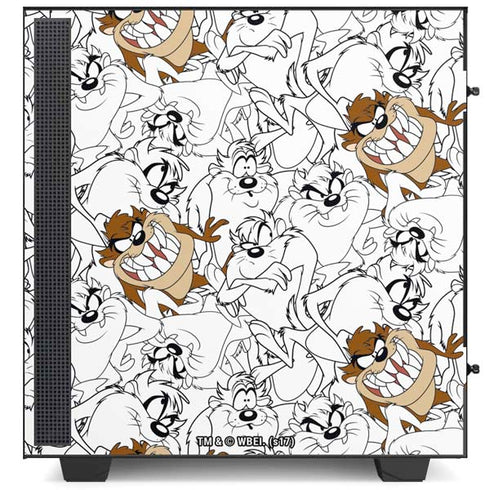 Looney Tunes Tasmanian Devil Super Sized Pattern NZXT H510 Compact ATX Mid-Tower Case Skin