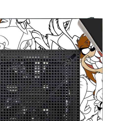 Looney Tunes Tasmanian Devil Super Sized Pattern NZXT H510 Compact ATX Mid-Tower Case Skin