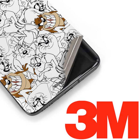 Looney Tunes Tasmanian Devil Super Sized Pattern OnePlus 7 Pro Skin
