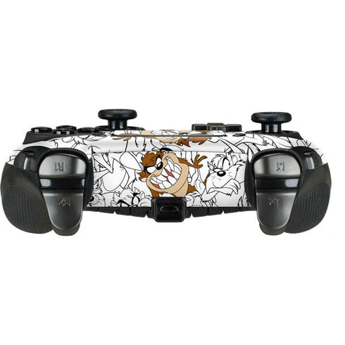 Looney Tunes Tasmanian Devil Super Sized Pattern PlayStation Scuf Vantage 2 Controller Skin