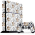 Looney Tunes Tasmanian Devil Super Sized Pattern PS4 Console and Controller Bundle Skin