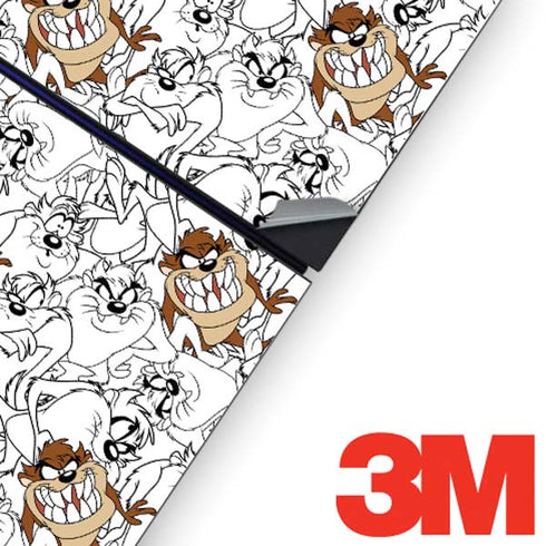 Looney Tunes Tasmanian Devil Super Sized Pattern PS4 Console and Controller Bundle Skin