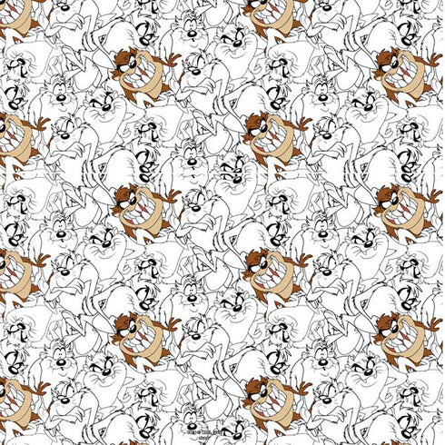 Looney Tunes Tasmanian Devil Super Sized Pattern PS4 Pro/Slim Controller Skin
