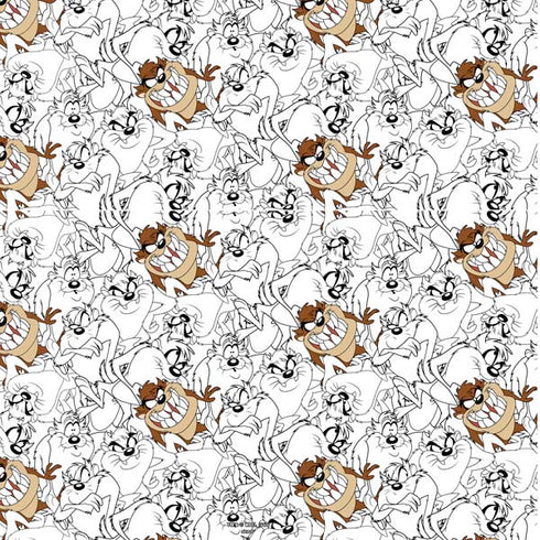 Looney Tunes Tasmanian Devil Super Sized Pattern PS4 Slim Bundle Skin