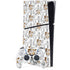 Looney Tunes Tasmanian Devil Super Sized Pattern PS5 Slim Digital Edition Bundle Skin