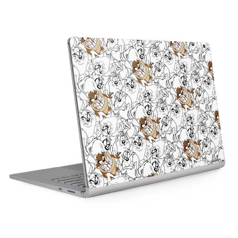 Looney Tunes Tasmanian Devil Super Sized Pattern Surface Book 2 15in Skin