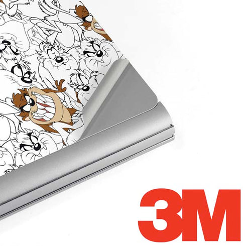 Looney Tunes Tasmanian Devil Super Sized Pattern Surface Book 2 15in Skin