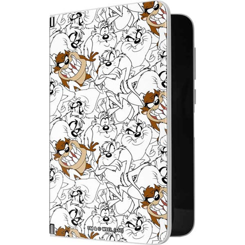Looney Tunes Tasmanian Devil Super Sized Pattern Surface Duo Skin