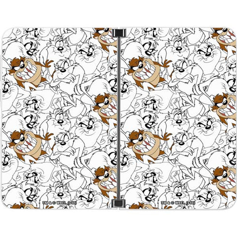 Looney Tunes Tasmanian Devil Super Sized Pattern Surface Duo Skin