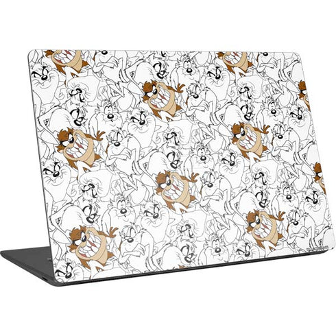 Looney Tunes Tasmanian Devil Super Sized Pattern Surface Laptop 4 15in Skin