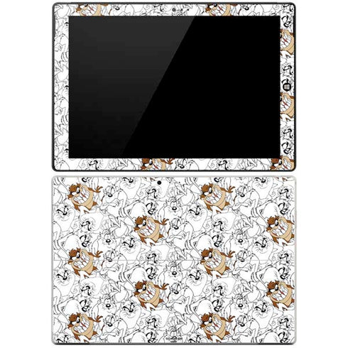Looney Tunes Tasmanian Devil Super Sized Pattern Surface Pro 3 Skin
