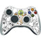 Looney Tunes Tasmanian Devil Super Sized Pattern Xbox 360 Wireless Controller Skin