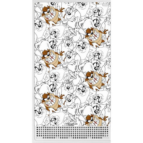 Looney Tunes Tasmanian Devil Super Sized Pattern Xbox Series S Console Skin