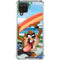 Looney Tunes Tasmanian Devil Surfboard Galaxy A12 Clear Case