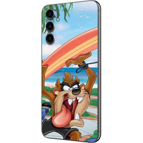 Looney Tunes Tasmanian Devil Surfboard Galaxy A14 5G Skin